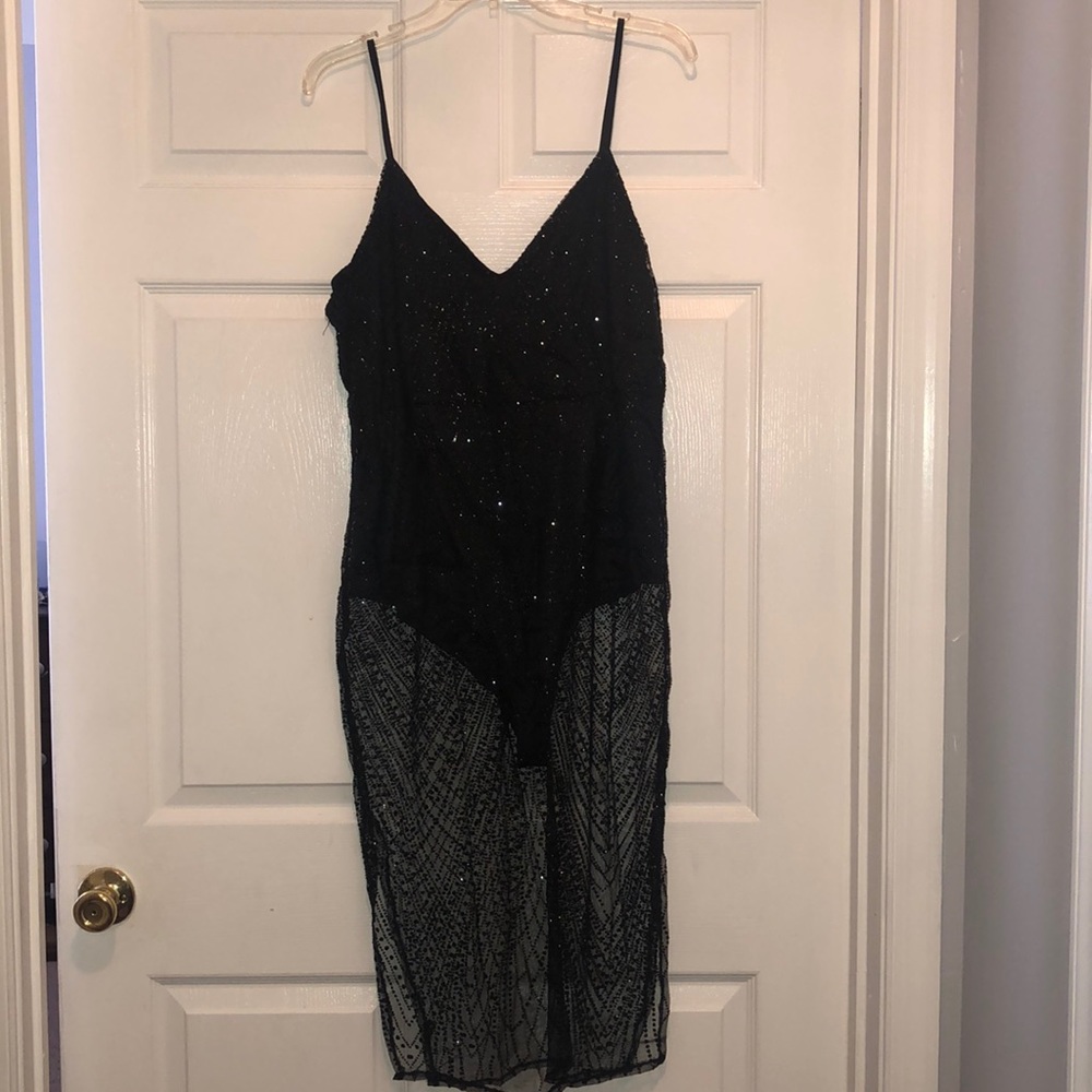 ‼️BRAND NEW‼️Sheer Beaded Dress